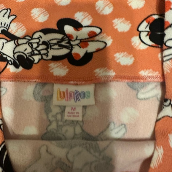 LuLaRoe Cassie Skirt M Minnie Mouse - Picture 2 of 2